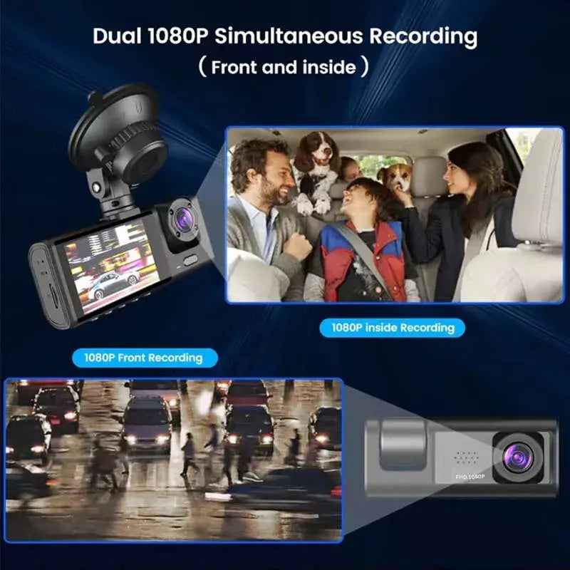 Dash Cam With Night VisionCapture Every Moment Clearly With this dash cam’s IR night vision and 1080P resolution, you can record every detail of your drive, even in low-light conditions. EnsuDash Cam