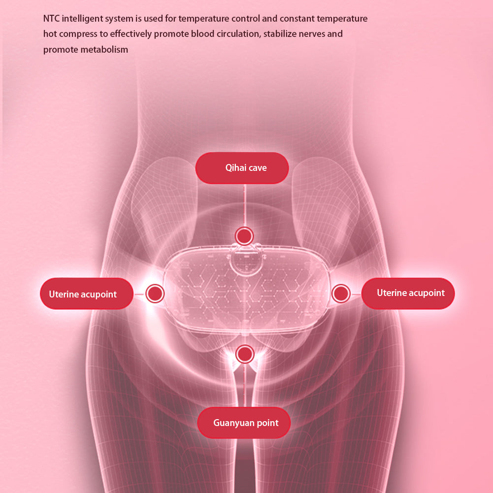 Abdominal Massage BeltIntroducing the Abdominal Massage Belt - a revolutionary new product that offers relief from menstrual discomfort with the power of NTC intelligent temperature contrAbdominal Massage Belt