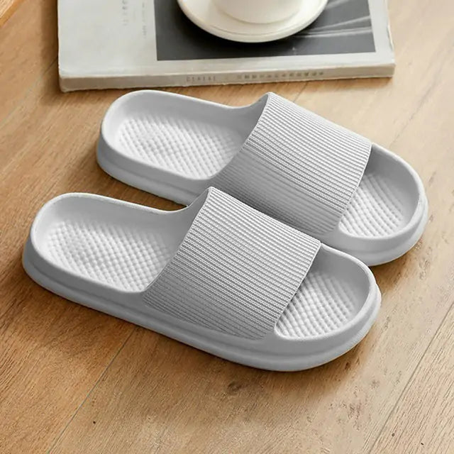 Trendy Slides Pillow SlippersIntroducing the Trendy Slides Pillow Slippers! These versatile and comfortable slippers are perfect for any occasion, whether you're relaxing at home or enjoying a dTrendy Slides Pillow Slippers