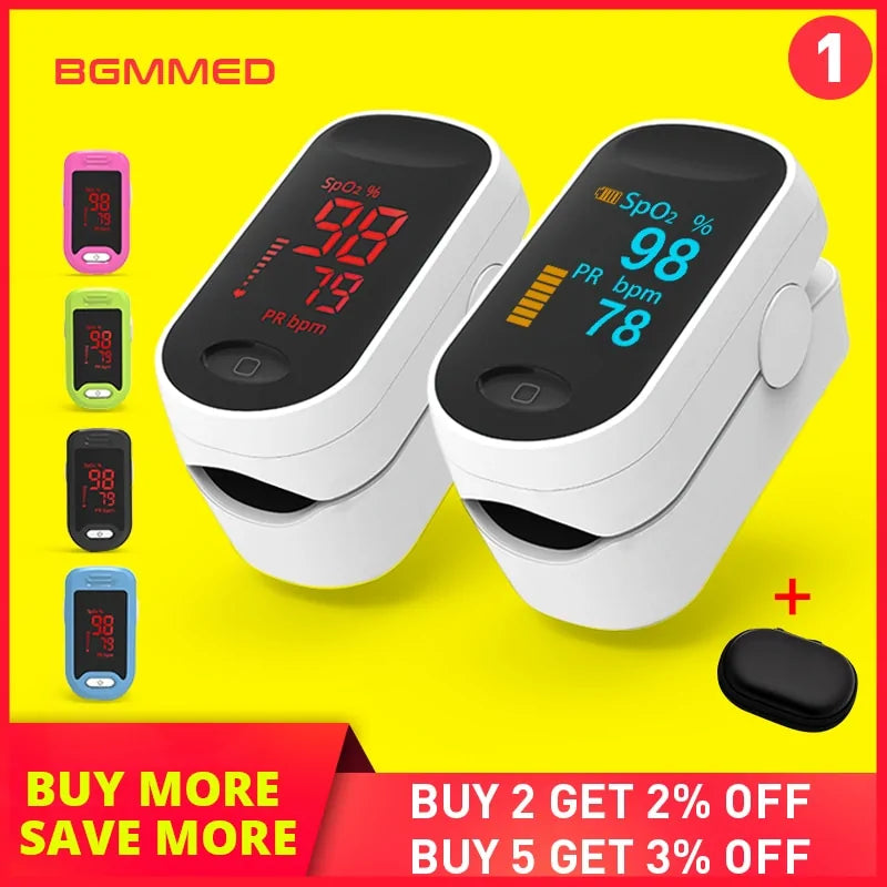 Medical Digital Pulse OximeterIntroducing our Finger Pulse Oximeter: the affordable and accurate solution for monitoring pulse rates and blood oxygen saturation levels with ease and precision. DeMedical Digital Pulse Oximeter