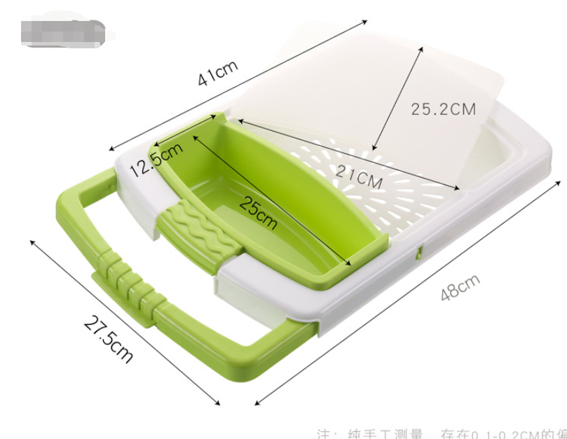 Kitchen Plastic Chopping BoardThis Kitchen Plastic Chopping Board is made of PP+TRP, matte + silica gel. It's safe and secure. The cutting board is easy to clean - the silicone drainage basin witKitchen Plastic Chopping Board