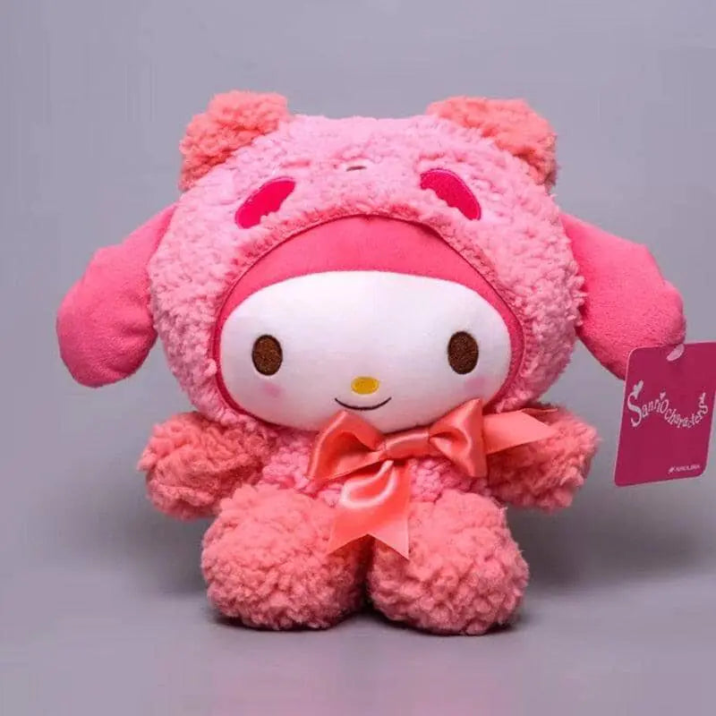 Sanrio Plushies with OutfitsBrighten your day with our delightful Sanrio Plushies with Outfits!These adorable creatures are the perfect companions to infuse your life with cuteness and joy. CraSanrio Plushies