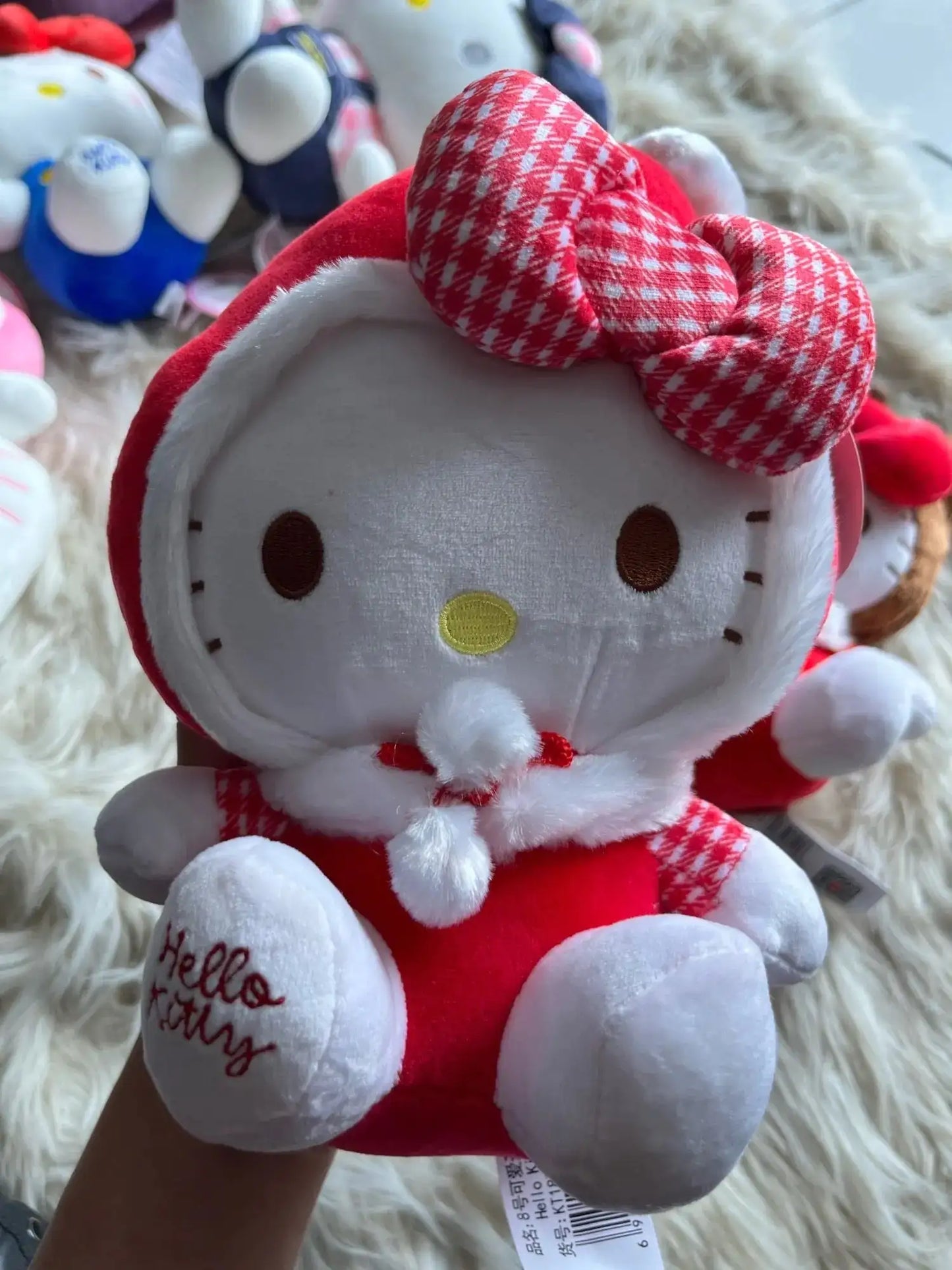 Hello Kitty Christmas Santa Reindeer PlushiesBring Holiday Cheer with Hello Kitty PlushiesCelebrate the season with the adorable Hello Kitty Christmas Santa Reindeer Plushies. These festive plushies are perfectKitty Christmas Santa Reindeer Plushies