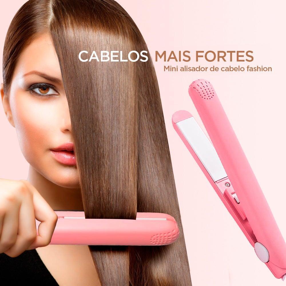 Ceramic Mini Hair StraightenerTransform your hair into sleek, shiny perfection in mere minutes with the Mini Ceramic Hair Curler and Straightener. This portable hair styling tool is designed to gCeramic Mini Hair Straightener
