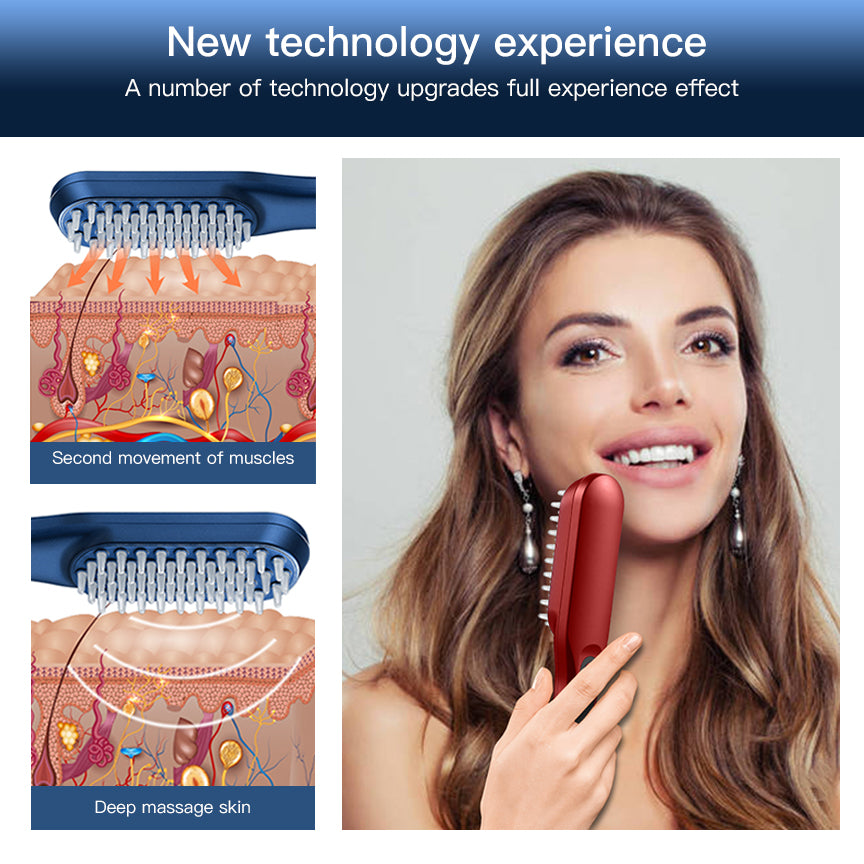 Hair Growth CombIf you're looking for a way to help your hair look its best, try the hair growth comb! This incredible device not only massages your scalp, but also uses red and bluHair Growth Comb