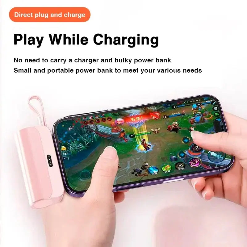 Mini Wireless Power Bank - Fast ChargingStay Powered Anywhere with Our Mini Wireless Power BankEnjoy ultimate convenience with our mini wireless power bank, featuring a 10000mAh capacity for fast charging Mini Wireless Power Bank - Fast Charging
