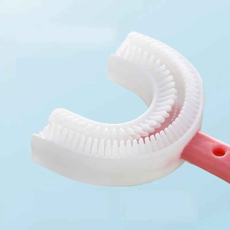 Silicone Baby ToothbrushIntroducing our Silicone Baby Toothbrush – the essential tool for nurturing your child's oral health journey. Crafted with care from food-grade silicone, this toothbSilicone Baby Toothbrush