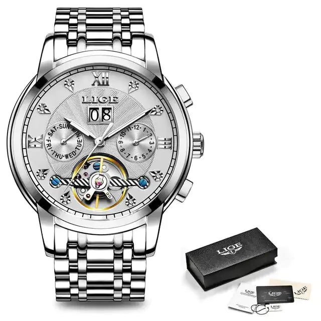 Luxury Automatic Men's Business WatchesUpgrade Your Style GameElevate your look with these luxury automatic watches. Crafted with precision and style, they're the perfect accessory for the modern man.ExpeLuxury Automatic Men'