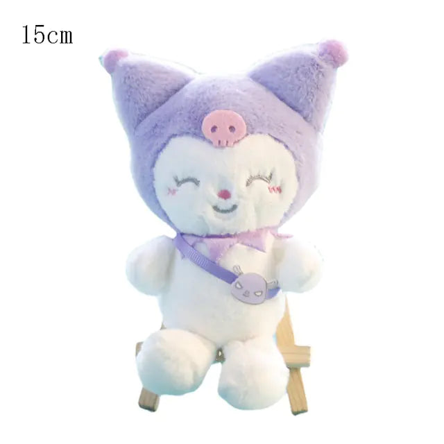 Soft Plushies Stuffed Doll Pendant ToysIntroducing our enchanting Kawaii Sanrio Plush Anime Collection—a celebration of cuteness and charm straight from the world of Sanrio! Embrace the whimsy with beloveSoft Plushies Stuffed Doll Pendant Toys