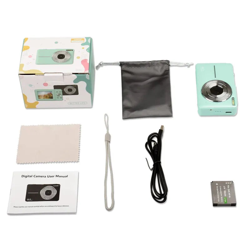 Mini Digital CameraUnleash the creative potential of your child with our user-friendly compact digital camera, designed to make photography simple and fun. Perfect for young explorers Mini Digital Camera