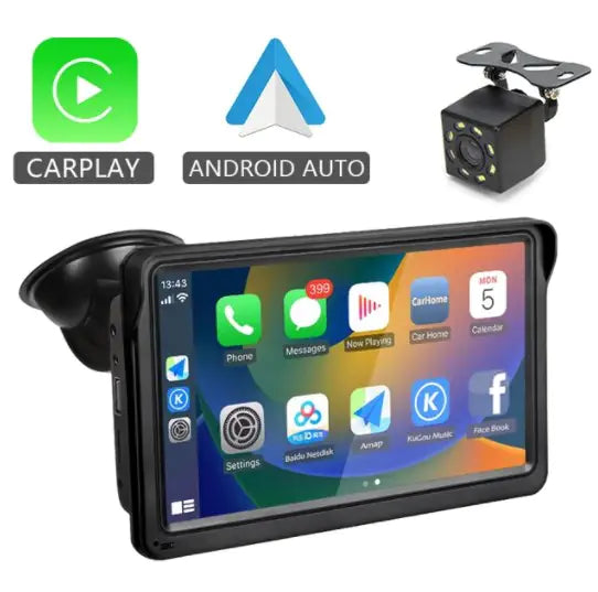 Hippcron Car Play Android Auto Car Radio Multimedia Video PlayerIntroducing the Hippcron CarPlay Android Auto Car Radio Multimedia Video Player. Elevate your driving experience with this 7-inch portable touch screen device, offerHippcron Car Play Android Auto Car Radio Multimedia Video Player
