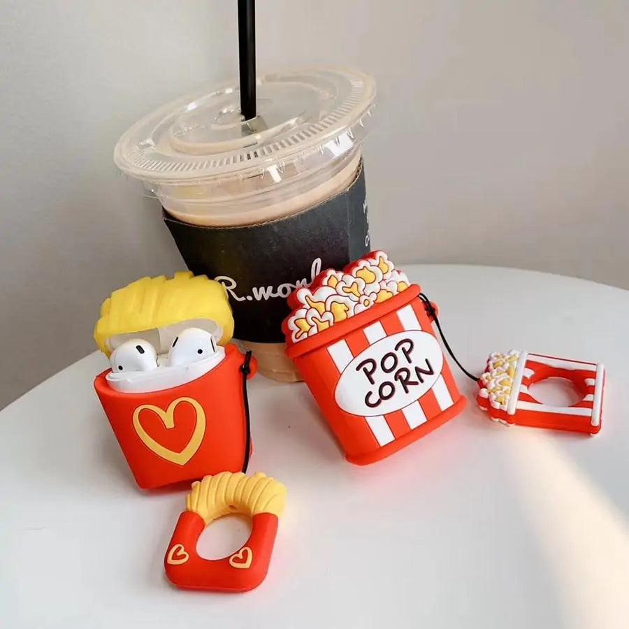 Fries And Popcorn AirPod CasesAdd Fun to Your Tech with Fries and Popcorn AirPod Cases Show off your love for snacks with our quirky Fries and Popcorn AirPod Cases. These playful designs not onlyPopcorn AirPod Cases