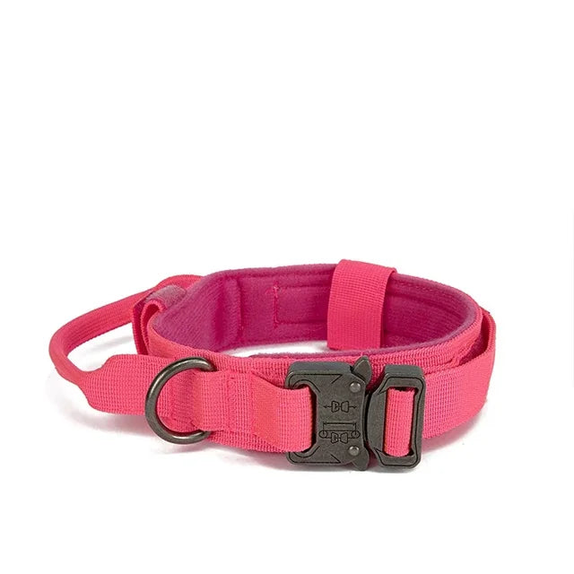 Durable Tactical Dog Collar LeashEquip Your Canine Companion with the Durable Tactical Dog Collar LeashEnsure your dog's safety and control with the Durable Tactical Dog Collar Leash. Crafted from sDurable Tactical Dog Collar Leash