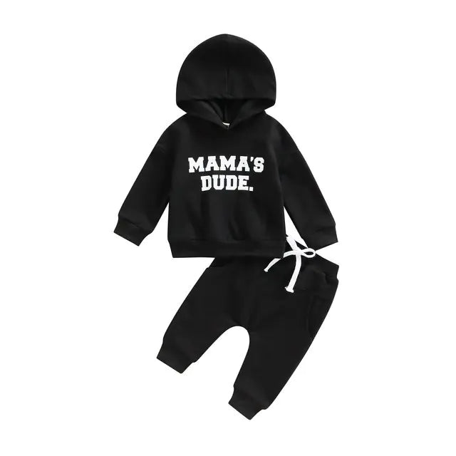 Baby Fall OutfitsIntroducing our Baby Boys 2Pcs Fall Outfits - the epitome of style and comfort for your little one this season! This delightful ensemble features a long-sleeve letteBaby Fall Outfits
