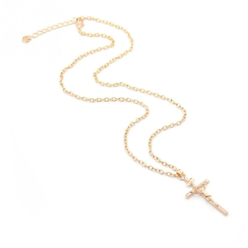 INRI Crucifix Jesus Pendant NecklaceEmbrace Faith and Elegance with the INRI Crucifix Jesus Pendant NecklaceCelebrate your devotion with our INRI Crucifix Jesus pendant necklace. Crafted with reverenceINRI Crucifix Jesus Pendant Necklace