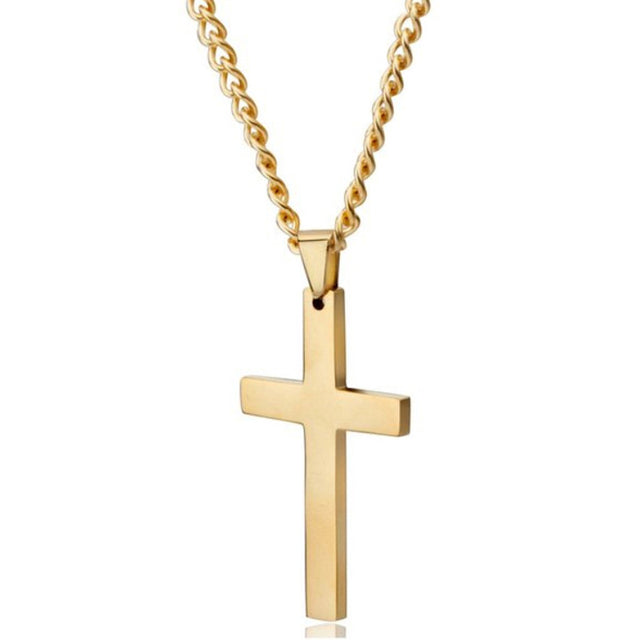 Cross NecklaceIntroducing our stunning collection of cross necklaces! Each piece in this line is expertly crafted from the finest titanium, stainless steel, and other high-qualityCross Necklace