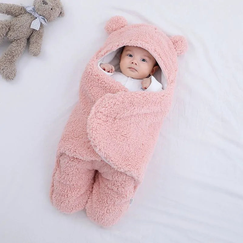 Baby Sleeping BagIntroducing our Baby Sleeping Bag – the ultimate cozy companion for your little one's winter slumbers! Crafted from plush Berber fleece and lined with pure cotton, tBaby Sleeping Bag