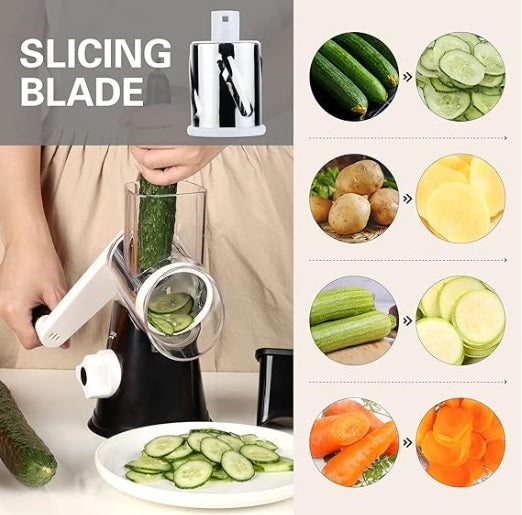 Kitchen Manual GraterIntroducing the Kitchen Manual Grater!
Elevate Your Kitchen Aesthetic: At the request of our valued customers, we've crafted this sleek black Rotary Cheese Grater.Kitchen Manual Grater