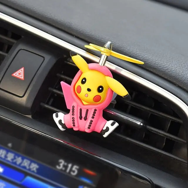 Pokemon Pikachu Car Aromatherapy Clip Cute Anime Doll CarIntroducing the adorable **Pokemon Pikachu Car Aromatherapy Clip** – the perfect fusion of cuteness and functionality for any Pokemon enthusiast and car lover!CraftePokemon Pikachu Car Aromatherapy Clip Cute Anime Doll Car