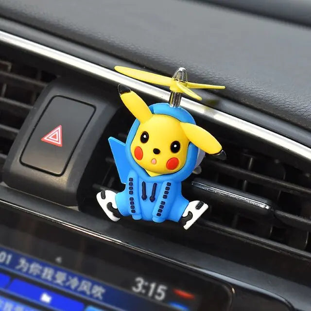 Pokemon Pikachu Car Aromatherapy Clip Cute Anime Doll CarIntroducing the adorable **Pokemon Pikachu Car Aromatherapy Clip** – the perfect fusion of cuteness and functionality for any Pokemon enthusiast and car lover!CraftePokemon Pikachu Car Aromatherapy Clip Cute Anime Doll Car
