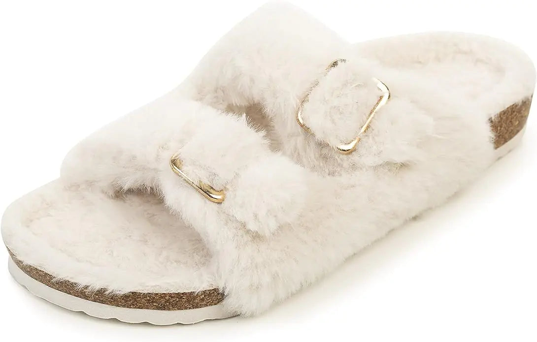 Adjustable Winter Fluffy SlidesStay Cozy and Stylish with Our Adjustable Winter Fluffy SlidesKeep your feet warm and comfortable all winter long with our adjustable winter fluffy slides. Designed Adjustable Winter Fluffy Slides