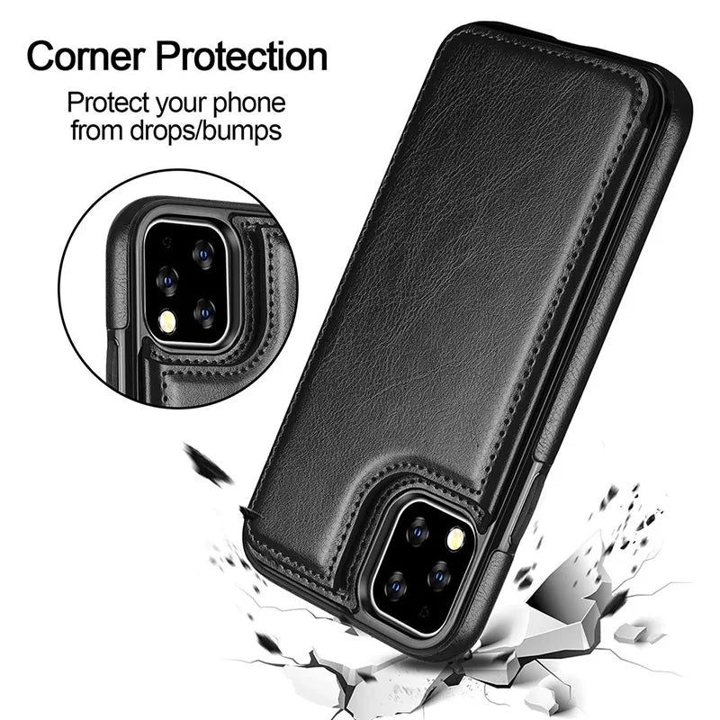 Wallet Phone Cases for IPhone 11 Pro Max 6S 6 7 8 Plus XS Max XR Case Protect Your iPhone in StyleElevate your phone protection with our Wallet Phone Case. Crafted from premium leather, it ensures durability and a classic look for yourXS Max XR Case Cover Retro Flip Leather Phone Case