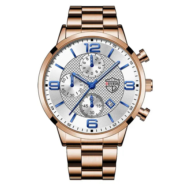 Luxury Men's Business WatchElevate Your Style with Timeless SophisticationStep up your style game with our Luxury Men's Business Watch. Designed for the modern professional, this watch combineLuxury Men'