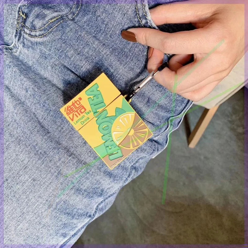 Funny Lemon Tea Drink For Apple Airpods CasesAdd a Splash of Fun to Your AirPods with a Lemon Tea CaseProtect your AirPods in style with our whimsical lemon tea drink case. Its unique design not only safeguardsFunny Lemon Tea Drink