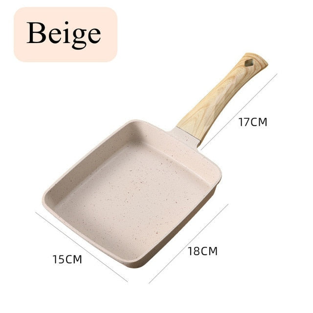 Non-Stick Wave Bottom SaucepanIntroducing the Non-Stick Wave Bottom Tamagoyaki Omelette Saucepan, a versatile frying pan designed specifically for creating delicious and perfectly rolled Japanese-Stick Wave Bottom Saucepan