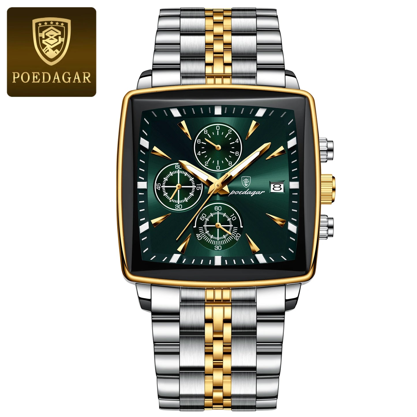 POEDAGAR Luxury Square Sport Man Wristwatch Waterproof Luminous ChronoPackage Included:
1 x POEDAGAR Clock
1 x POEDAGAR Box
1 x Watchband adjust tool
1 x Watch wipe
1 x Warranty card
After-Sales Service:
If you have any questionPOEDAGAR Luxury Square Sport Man Wristwatch Waterproof Luminous Chronograph Quartz Men'