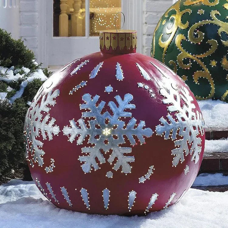 Christmas 60CM Outdoor Inflatable Ball Made PVC Giant Large Balls TreeThe picture is for reference only, everything in kind shall prevail!!
Description:
1. Christmas series decoration ball balloon material.
2. Amazing bright colors.ChristmasChristmas 60CM Outdoor Inflatable Ball Made PVC Giant Large Balls Tree Decorations Outdoor Toy Ball Xmas Gifts Ornaments