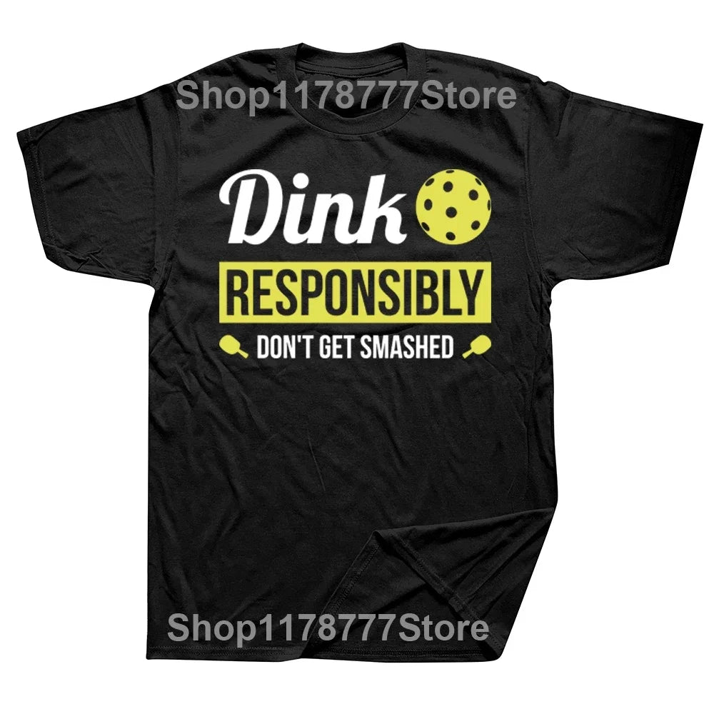 Vintage Dink Responsibly Funny Pickleball T-Shirts for Men Round Neck Terms of Service
Shipment
When you place an order, please choose a shipping method and pay for the order including the shipping fee. We will send the items withShirts Short Sleeve Tees Gift Idea Clothing