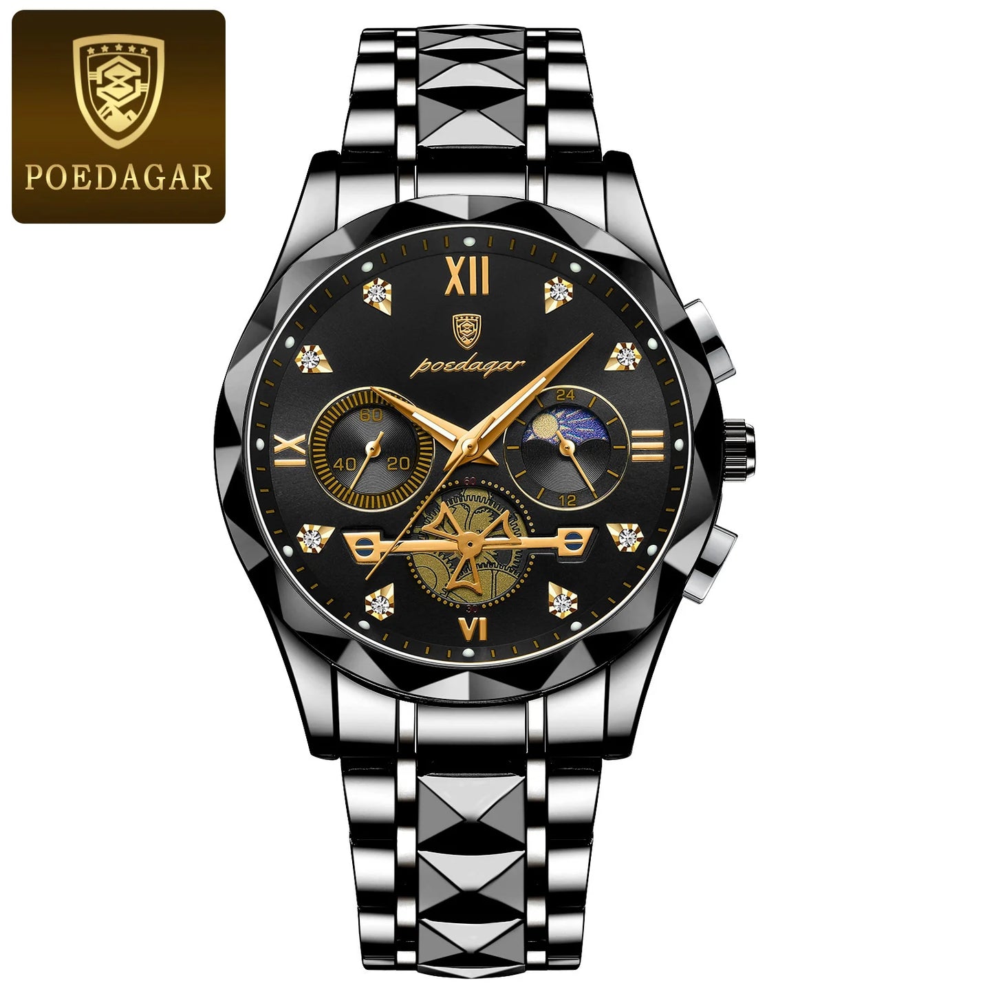 POEDAGAR Luxury Man Wristwatch Waterproof Luminous Chronograph Watch fPackage Included:
1 x POEDAGAR Clock
1 x POEDAGAR Box
1 x Watchband adjust tool
1 x Watch wipe
1 x Warranty card
After-Sales Service:
If you have any questionPOEDAGAR Luxury Man Wristwatch Waterproof Luminous Chronograph Watch