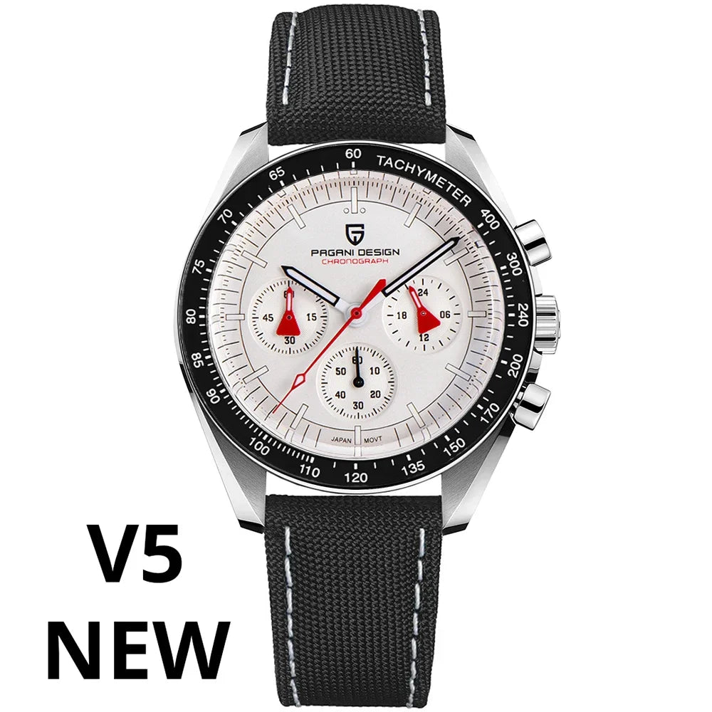 PAGANI DESIGN 2024 New Men's Watches Top Luxury Quartz Watch For Men A**Newly added AR coated sapphire glas s**
PAGANI DESIGN Moon Watch: PAGANI DESIGN presents the new Moonwatch, a watch that not only gives you the feeling Men Auto Date Speed Chronograph AR Sapphire Mirror Wrist watch