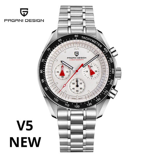 PAGANI DESIGN 2024 New Men's Watches Top Luxury Quartz Watch For Men A**Newly added AR coated sapphire glas s**
 
	
	PAGANI DESIGN Moon Watch: PAGANI DESIGN presents the new Moonwatch, a watch that not only gives you the feeling Men Auto Date Speed Chronograph AR Sapphire Mirror Wrist watch