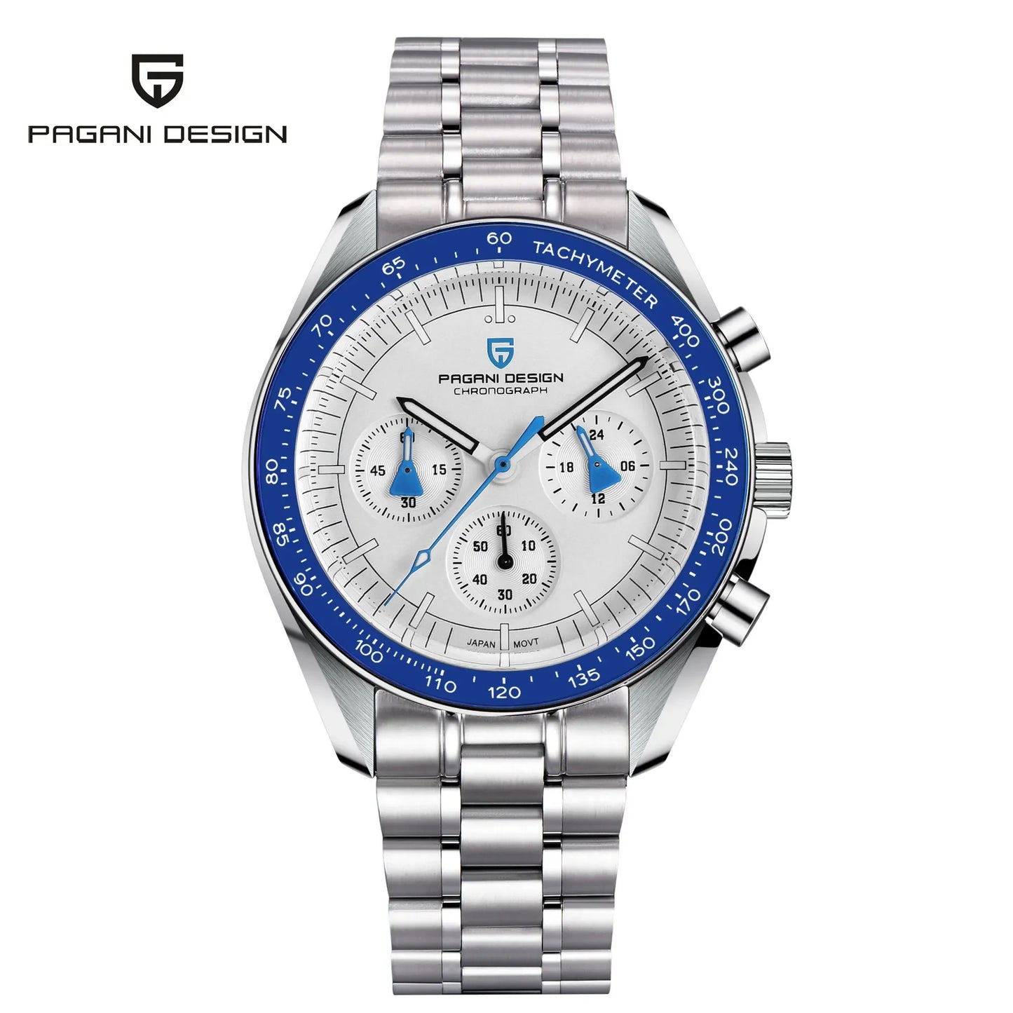 PAGANI DESIGN 2024 New Men's Watches Top Luxury Quartz Watch For Men A**Newly added AR coated sapphire glas s**
PAGANI DESIGN Moon Watch: PAGANI DESIGN presents the new Moonwatch, a watch that not only gives you the feeling Men Auto Date Speed Chronograph AR Sapphire Mirror Wrist watch