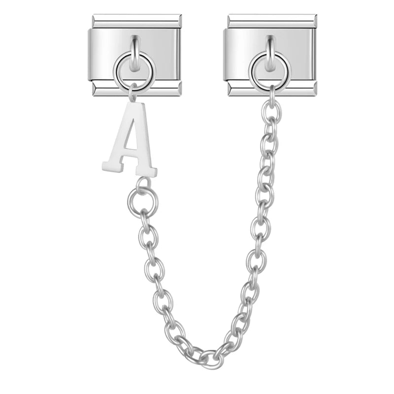 Hapiship 2024 New Fashion 26 English Letters Italian Charm Links Fit 9* Brand:Hapiship
* Make a Happy Bracelet !Fashion 26 English Letters Italian Charm Links Fit 9mm Stainless Steel Bracelet Making Women Jewelry DJ110