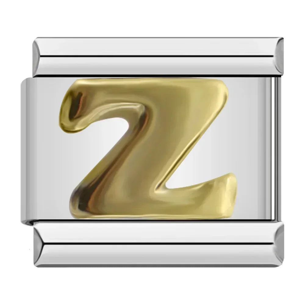 Hapiship 2024 New Fashion 26 English Letters Italian Charm Links Fit 9* Brand:Hapiship
* Make a Happy Bracelet !Fashion 26 English Letters Italian Charm Links Fit 9mm Stainless Steel Bracelet Making Women Jewelry DJ110