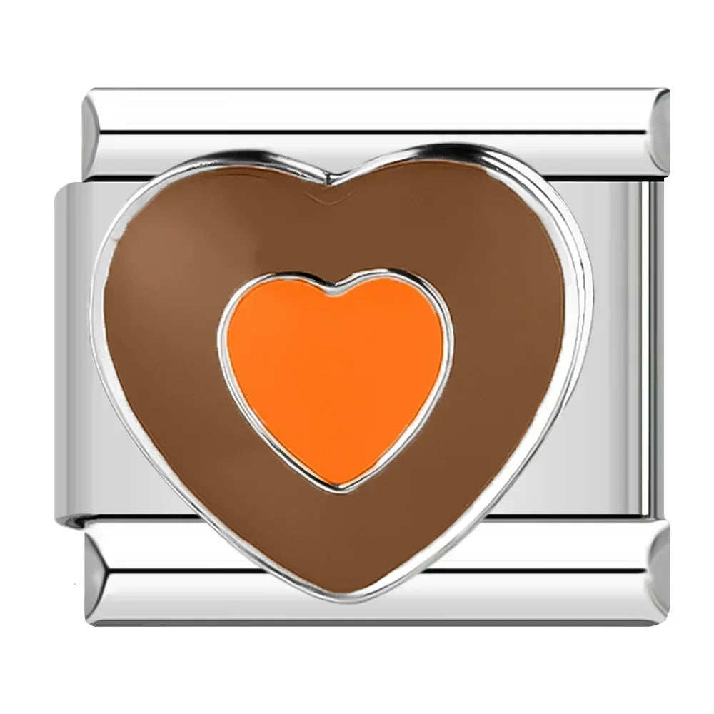 Hapiship Romantic Colour Heart Star Flwoer Tai Chi Italian Charm Links* Brand:Hapiship
* Make a Happy Bracelet !Hapiship Romantic Colour Heart Star Flwoer Tai Chi Italian Charm Links Fit 9mm Stainless Steel Bracelet Jewelry DIY Making DJ597