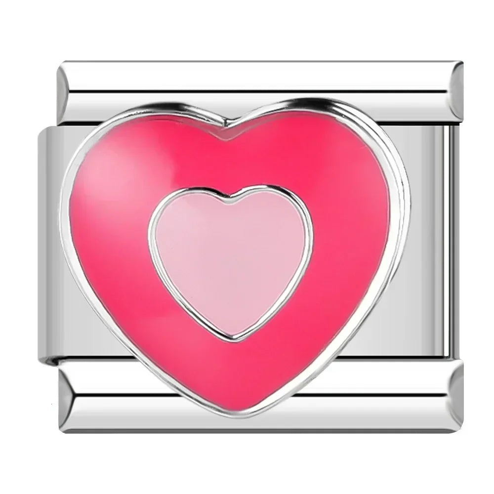 Hapiship Romantic Colour Heart Star Flwoer Tai Chi Italian Charm Links* Brand:Hapiship
* Make a Happy Bracelet !Hapiship Romantic Colour Heart Star Flwoer Tai Chi Italian Charm Links Fit 9mm Stainless Steel Bracelet Jewelry DIY Making DJ597