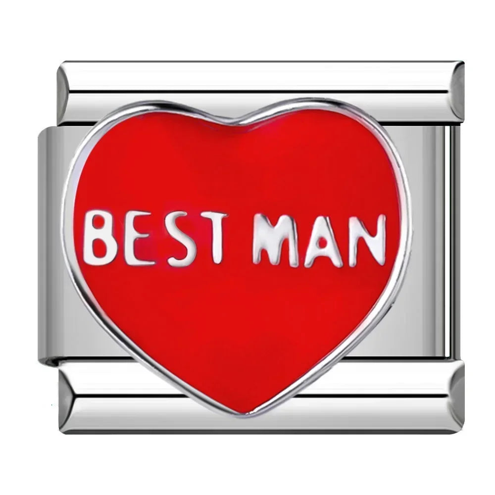 Hapiship Romantic Colour Heart Star Flwoer Tai Chi Italian Charm Links* Brand:Hapiship
* Make a Happy Bracelet !Hapiship Romantic Colour Heart Star Flwoer Tai Chi Italian Charm Links Fit 9mm Stainless Steel Bracelet Jewelry DIY Making DJ597