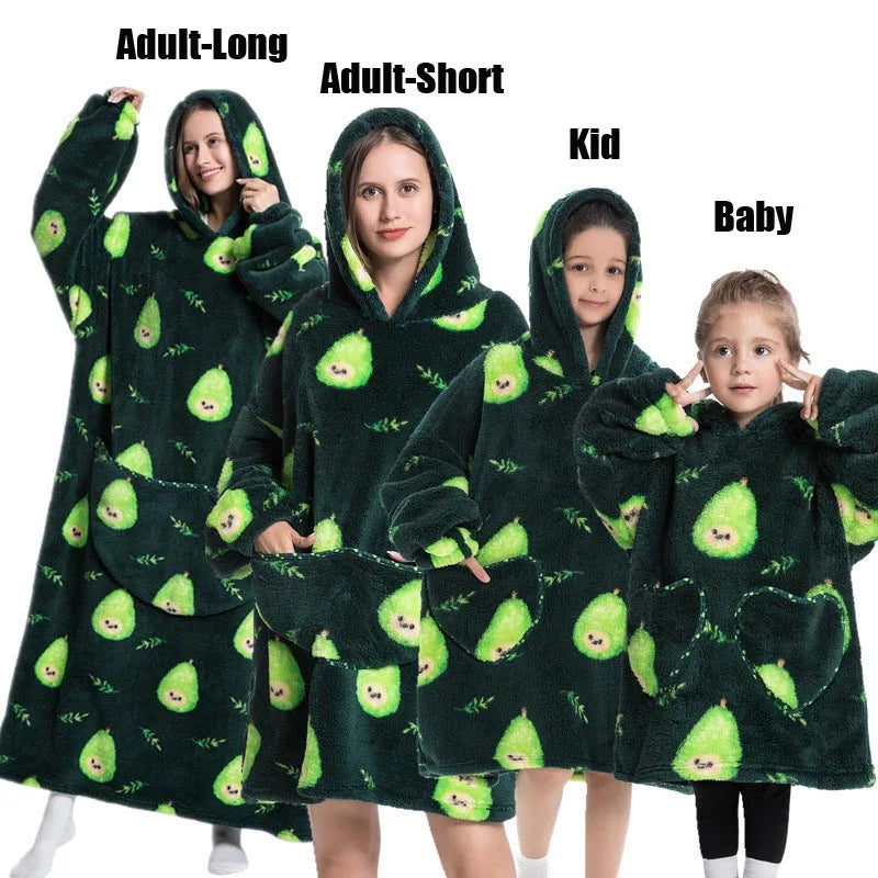 Winter Hoodies Sweatshirt Women Men Pullover Fleece Giant TV OversizedFeatures:
1.The dimenions of the wearable blanket is oversize that means very fit to anyone. Adults, teenage boys and girls can wear it easily.
2.Perfect and coWinter Hoodies Sweatshirt Women Men Pullover Fleece Giant TV Oversized Blanket