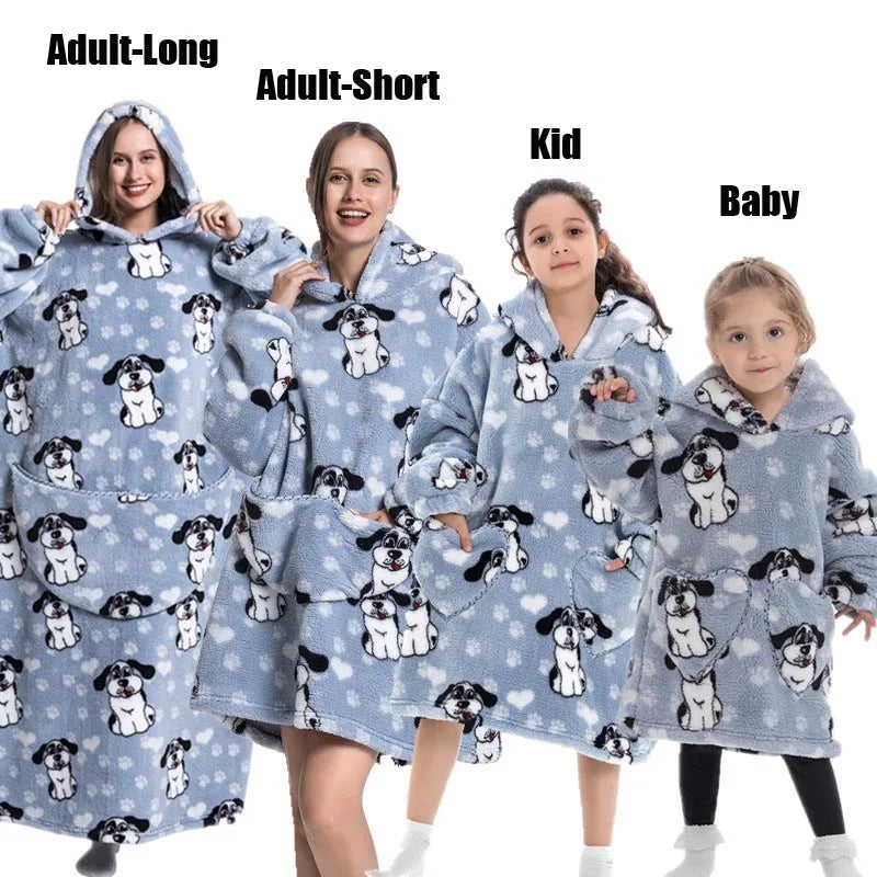 Winter Hoodies Sweatshirt Women Men Pullover Fleece Giant TV OversizedFeatures:
1.The dimenions of the wearable blanket is oversize that means very fit to anyone. Adults, teenage boys and girls can wear it easily.
2.Perfect and coWinter Hoodies Sweatshirt Women Men Pullover Fleece Giant TV Oversized Blanket