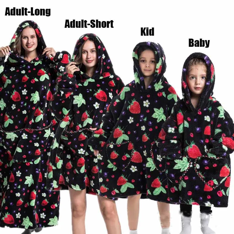 Winter Hoodies Sweatshirt Women Men Pullover Fleece Giant TV OversizedFeatures:
1.The dimenions of the wearable blanket is oversize that means very fit to anyone. Adults, teenage boys and girls can wear it easily.
2.Perfect and coWinter Hoodies Sweatshirt Women Men Pullover Fleece Giant TV Oversized Blanket