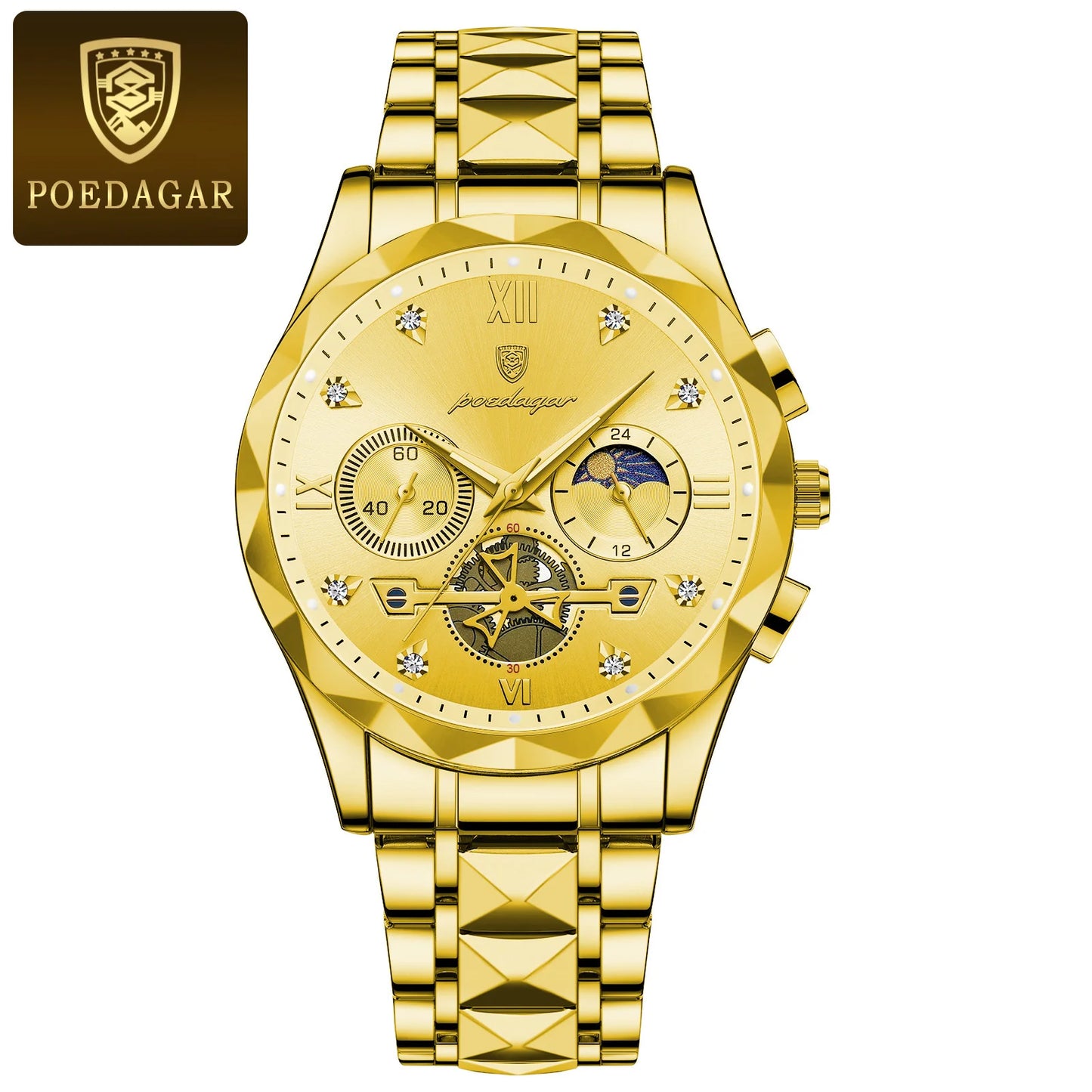 POEDAGAR Luxury Man Wristwatch Waterproof Luminous Chronograph Watch fPackage Included:
1 x POEDAGAR Clock
1 x POEDAGAR Box
1 x Watchband adjust tool
1 x Watch wipe
1 x Warranty card
After-Sales Service:
If you have any questionPOEDAGAR Luxury Man Wristwatch Waterproof Luminous Chronograph Watch