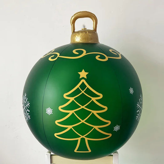 Outdoor Christmas Inflatable Decorated Ball 60cm PVC Giant Big Large Bmodname=ckeditor
Specifications:
Color: multicolor
Material: PVC
One size: 60cm in diameter
 
Description:
1. Christmas series decoration ball balloon materiOutdoor Christmas Inflatable Decorated Ball 60cm PVC Giant Big Large Balls Xmas Tree Decorations Toy Ball