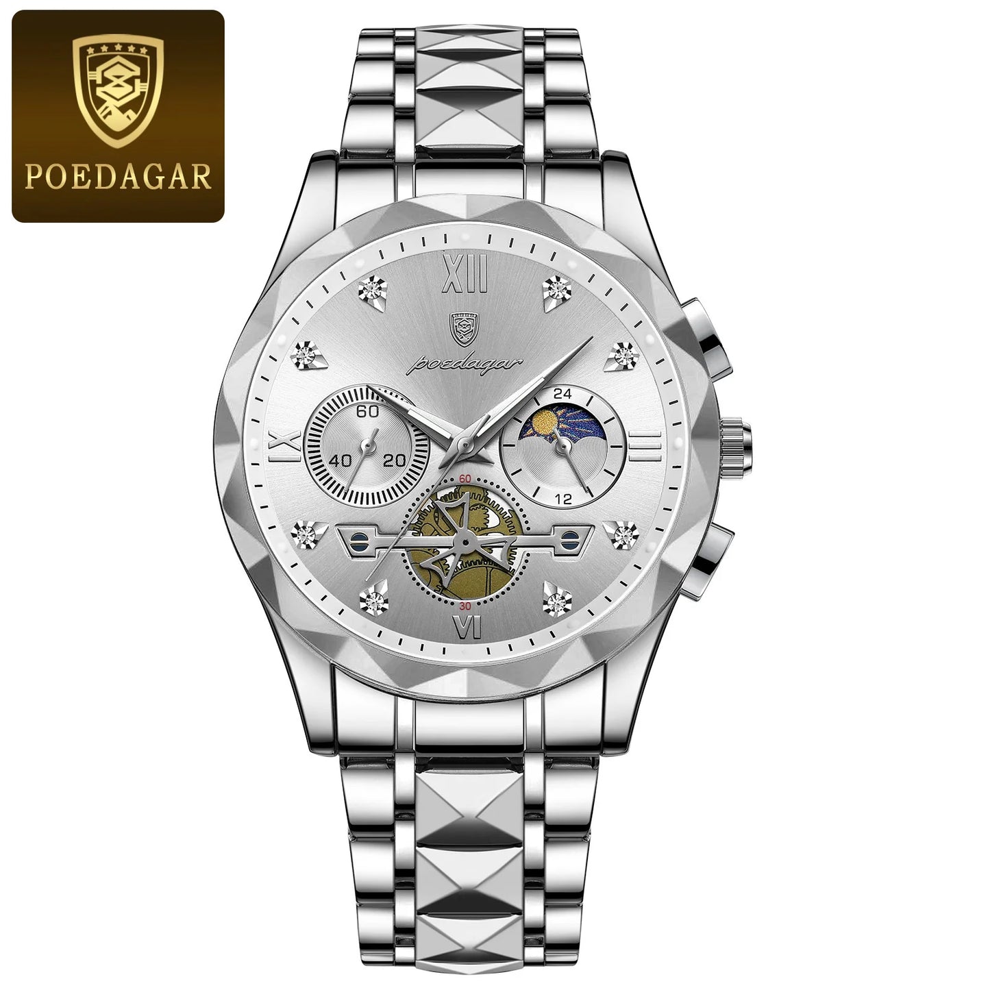 POEDAGAR Luxury Man Wristwatch Waterproof Luminous Chronograph Watch fPackage Included:
1 x POEDAGAR Clock
1 x POEDAGAR Box
1 x Watchband adjust tool
1 x Watch wipe
1 x Warranty card
After-Sales Service:
If you have any questionPOEDAGAR Luxury Man Wristwatch Waterproof Luminous Chronograph Watch