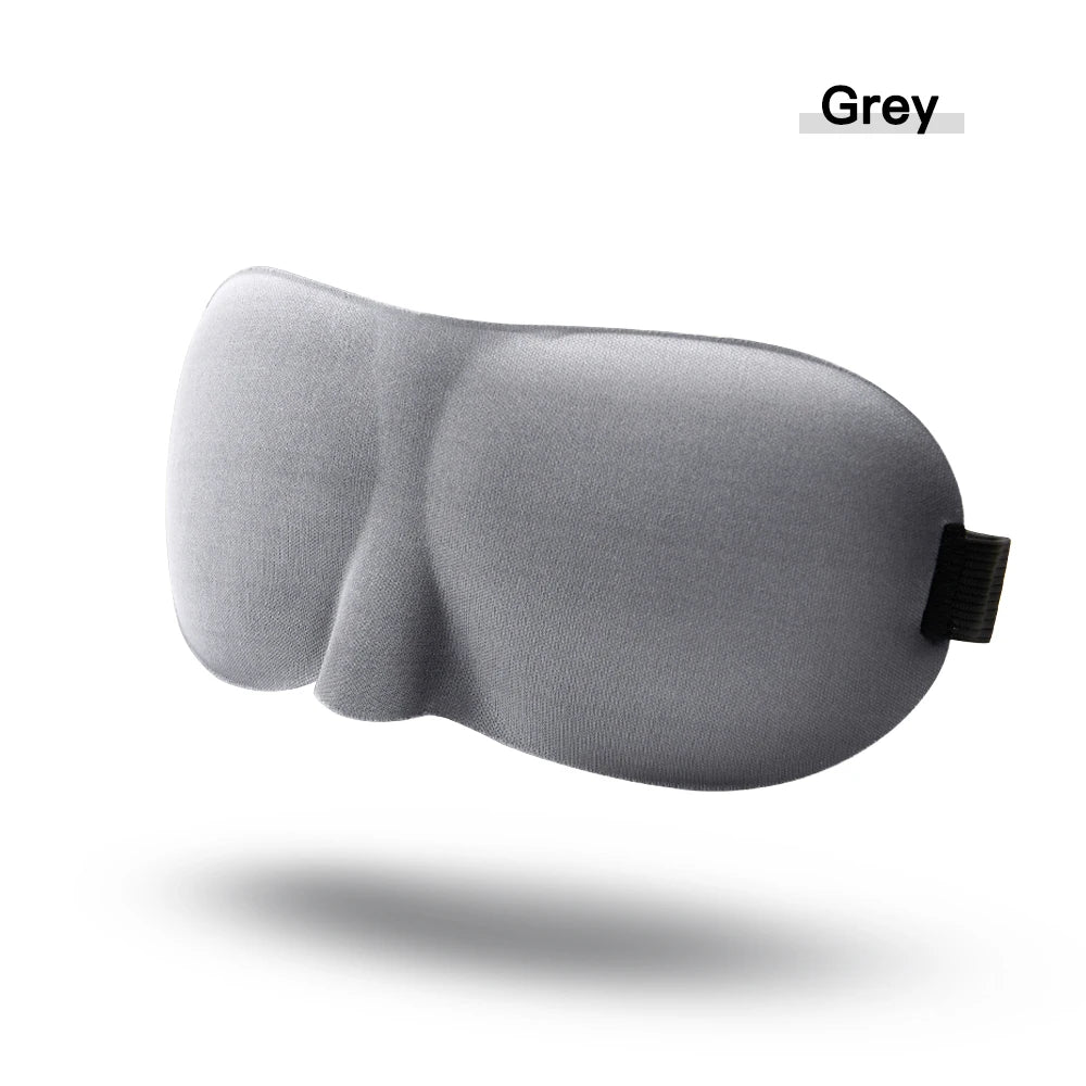 3D Sleep Mask Blindfold Sleeping Aid Eyepatch Eye Cover Sleep Patches Eyeshade Breathable Face Mask Eyemask Health Care for Rest