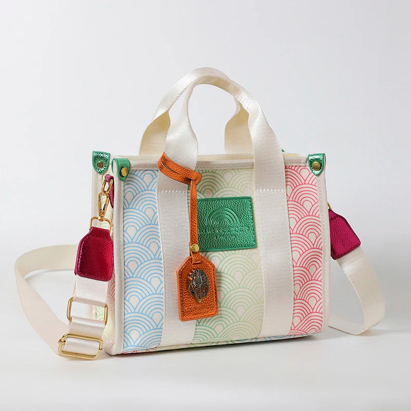 KURT GEIGER LONDON Canvas Tote Bag Large Capacity Handbag Luxury Designer Brands Crossbody Bags New Women's Shoulder Purse Bag