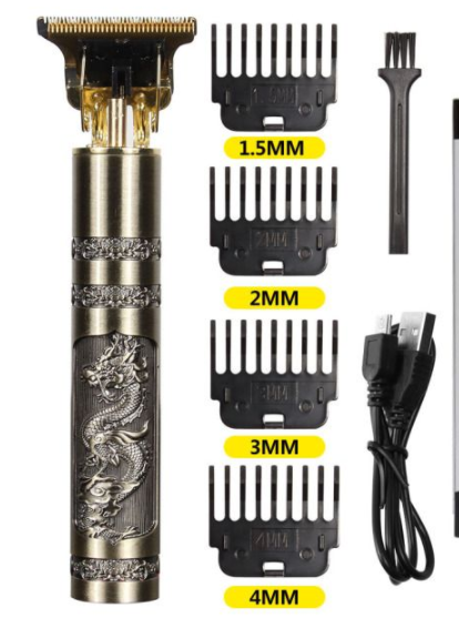USB Vintage Electric Hair TrimmerNeed to get a fresh new look? Look no further than the USB Vintage Electric Hair Trimmer â the perfect hair trimmer for all your hairstyling needs! Crafted from ABUSB Vintage Electric Hair Trimmer